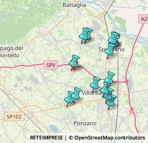 Mappa Piazza della Vittoria, 31050 Povegliano TV, Italia (3.75267)