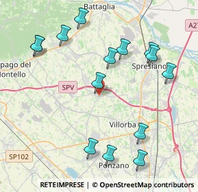 Mappa Piazza della Vittoria, 31050 Povegliano TV, Italia (4.57429)