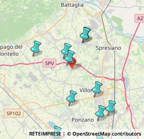 Mappa Piazza della Vittoria, 31050 Povegliano TV, Italia (5.10846)