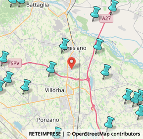 Mappa Via Monsignore Ferruccio Condotta, 31027 Spresiano TV, Italia (6.8825)