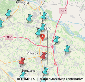 Mappa Via Monsignore Ferruccio Condotta, 31027 Spresiano TV, Italia (5.77563)