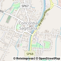 地図 Concordia Sagittaria