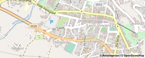 Mappa Saint-Vincent