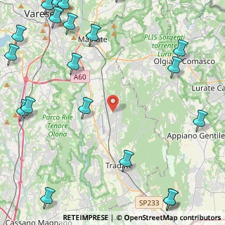 Mappa Via Cervino, 21040 Venegono Superiore VA, Italia (7.035)