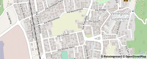 Mappa Venegono Superiore