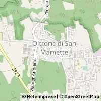 Mapa Oltrona di San Mamette