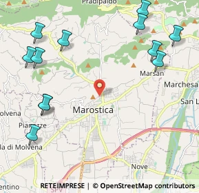 Mappa Callesello Delle Monache, 36063 Marostica VI, Italia (2.7975)