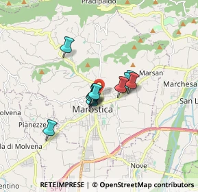 Mappa Via Beato Lorenzino, 36063 Marostica VI, Italia (1.04182)
