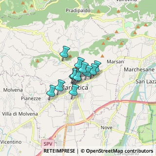 Mappa Via Beato Lorenzino, 36063 Marostica VI, Italia (0.77615)