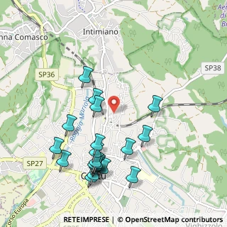 Mappa Via Cervino, 22063 Cantù CO, Italia (1.0825)