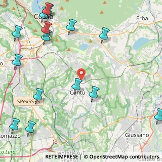 Mappa Via Cervino, 22063 Cantù CO, Italia (6.3)