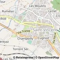 Map Saint-Vincent
