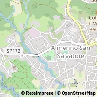 지도 Almenno San Salvatore