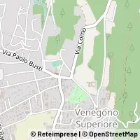 Map Venegono Superiore