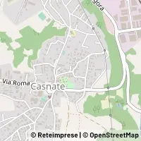 Kaart Casnate con Bernate
