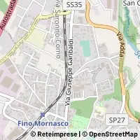 Map Fino Mornasco