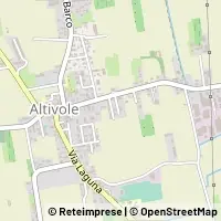 Mapa Altivole