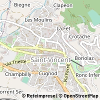 خريطة Saint-Vincent