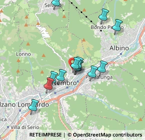 Mappa Via Piazzo, 24027 Nembro BG, Italia (1.57154)