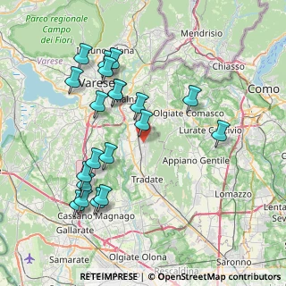 Mappa 21040 Venegono Superiore VA, Italia (8.0655)