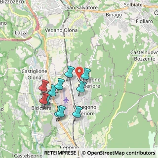 Mappa 21040 Venegono Superiore VA, Italia (1.82818)