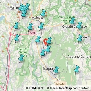 Mappa 21040 Venegono Superiore VA, Italia (5.233)