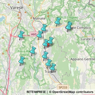 Mappa 21040 Venegono Superiore VA, Italia (3.40769)