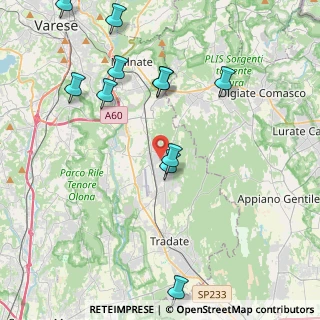Mappa 21040 Venegono Superiore VA, Italia (4.69091)