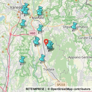 Mappa 21040 Venegono Superiore VA, Italia (4.21)