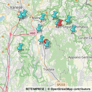 Mappa 21040 Venegono Superiore VA, Italia (4.25583)