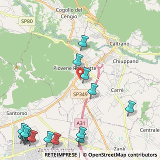 Mappa Via Braggi, 36013 Piovene Rocchette VI, Italia (3.32813)