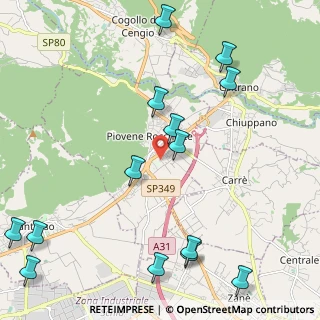 Mappa Via Braggi, 36013 Piovene Rocchette VI, Italia (2.77071)