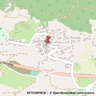 Mappa Via Valeriana, 10, 11020 Saint-Christophe, Aosta (Valle d'Aosta)