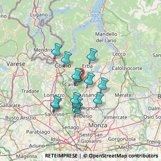 Mappa Via del Roccolo, 22040 Brenna CO, Italia (11.04154)
