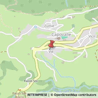 Mappa Via degli Eroi, 10, 25070 Capovalle, Brescia (Lombardia)