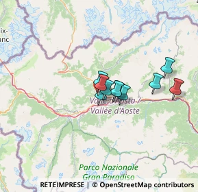 Mappa Loc. Arpuilles Capoluogo, 11100 Aosta AO, Italia (13.37)