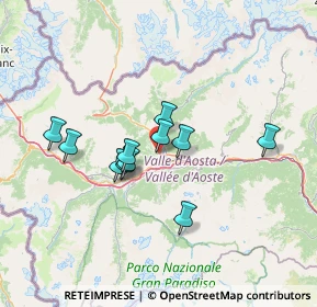 Mappa Loc. Arpuilles Capoluogo, 11100 Aosta AO, Italia (10.95364)