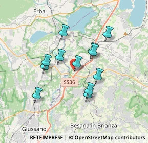 Mappa Via Fiume, 23895 Nibionno LC, Italia (2.91833)