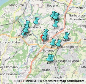 Mappa Via Fiume, 23895 Nibionno LC, Italia (1.5505)