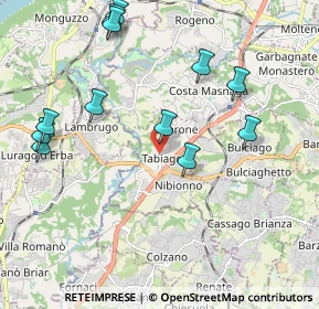 Mappa Via Fiume, 23895 Nibionno LC, Italia (2.24583)
