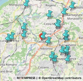 Mappa Via Fiume, 23895 Nibionno LC, Italia (2.272)