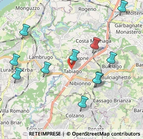 Mappa Via Fiume, 23895 Nibionno LC, Italia (2.19727)