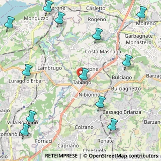 Mappa Via Santi SImone e Giuda, 23895 Nibionno LC, Italia (3.06167)