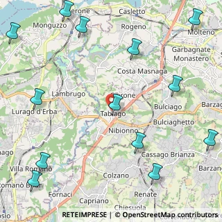 Mappa Via Vittorio Veneto, 23895 Nibionno LC, Italia (3.22786)
