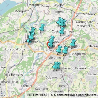 Mappa Via Camillo Benso Cavour, 23895 Nibionno LC, Italia (1.5505)