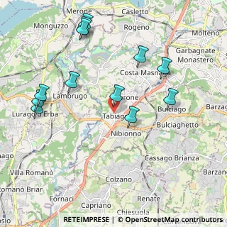 Mappa Via Santi SImone e Giuda, 23895 Nibionno LC, Italia (2.24583)