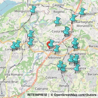 Mappa Via Camillo Benso Cavour, 23895 Nibionno LC, Italia (2.272)