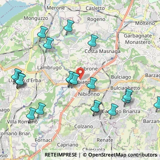 Mappa Via Camillo Benso Cavour, 23895 Nibionno LC, Italia (2.4715)