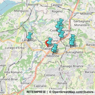 Mappa Via Santi SImone e Giuda, 23895 Nibionno LC, Italia (1.47)
