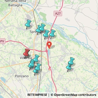 Mappa Via Gasparotto Vecellio, 31027 Spresiano TV, Italia (4.10929)